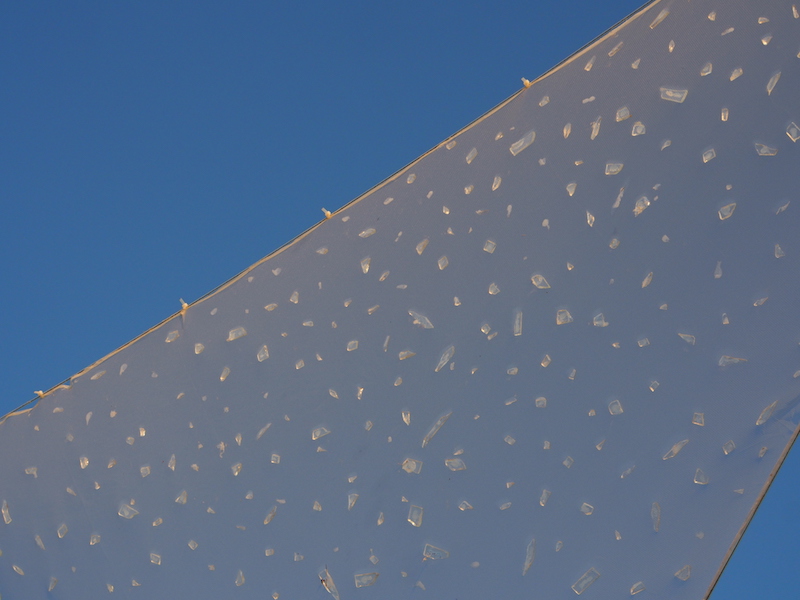 Eiswolke / Foto: Gabriele Nippel
